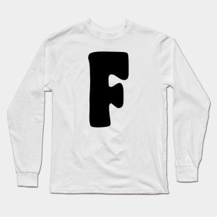 Letter F Long Sleeve T-Shirt